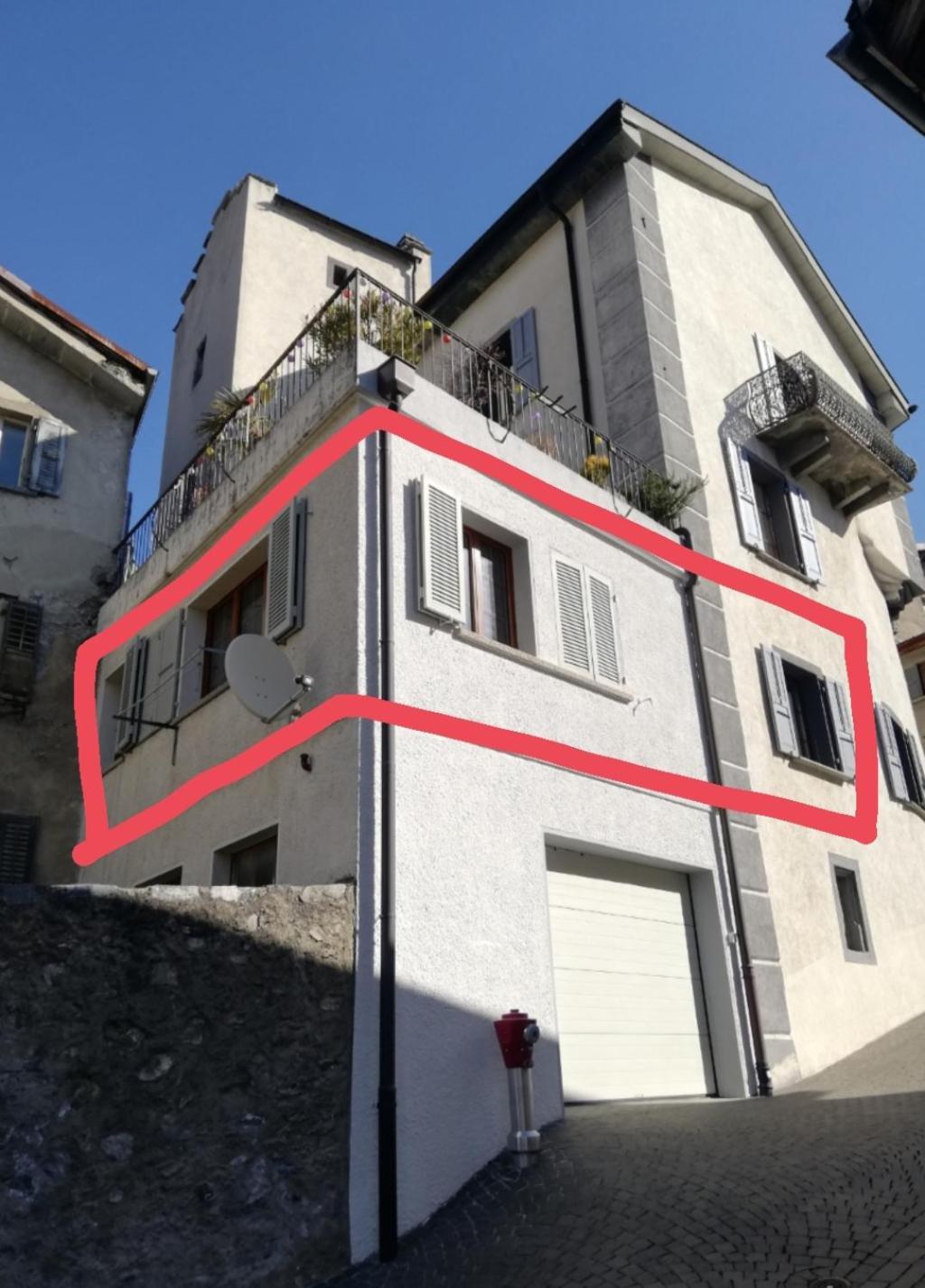 Casa Jenini - Wohnung Im Patrizierhaus Neben Schloss Leuk 외부 사진